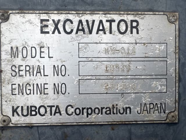 MINI EXCAVATOR — Auction (lot 8451-10015)