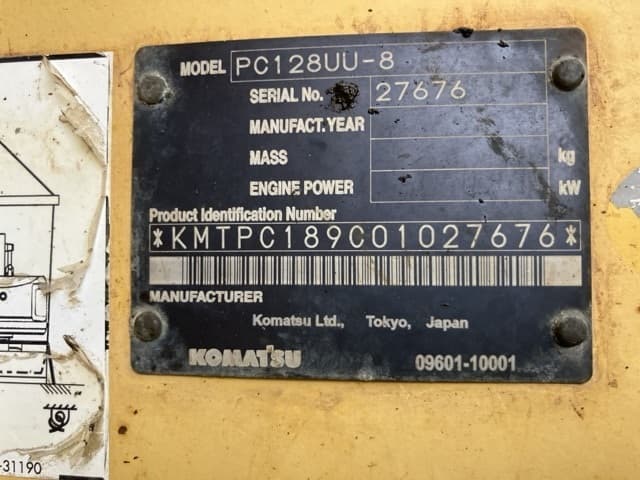 EXCAVATOR — Auction (lot 8451-204)