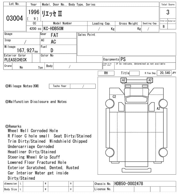 FORWARD — Auction (lot vt-8-6558-3004)