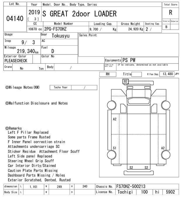 PROFIA — Auction (lot vt-8-6558-4140)