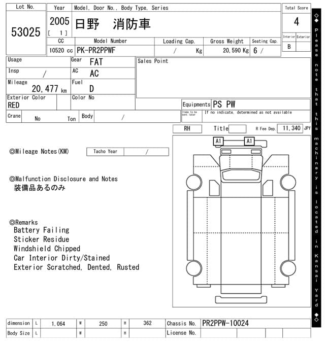 MITSUBISHI — Auction (lot vt-8-6558-53025)
