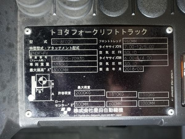 Forklift — Auction (lot 1207-6483924)