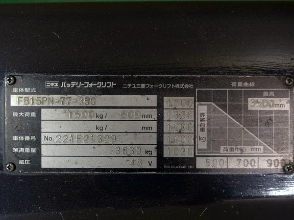 Battery Forklift — Auction (lot 1207-6536683)