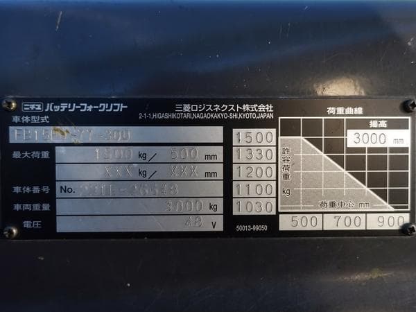 Battery Forklift — Auction (lot 1207-6570112)