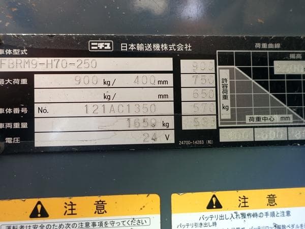 Reach Forklift — Auction (lot 1207-6572376)