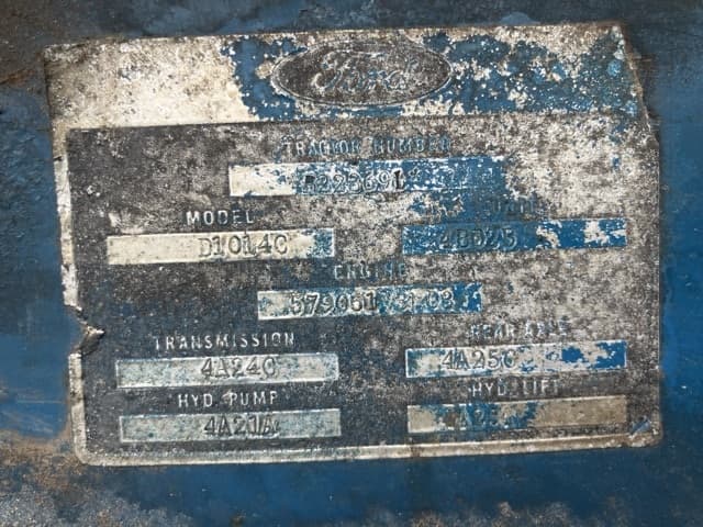 Tractor — Auction (lot 8451-1174)