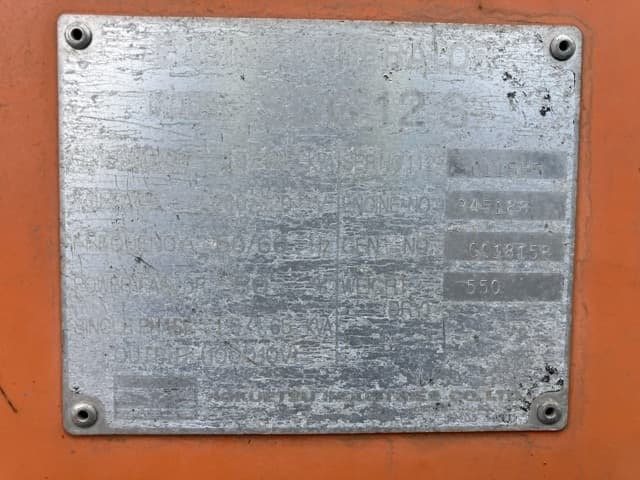 Generator — Auction (lot 8451-3005)