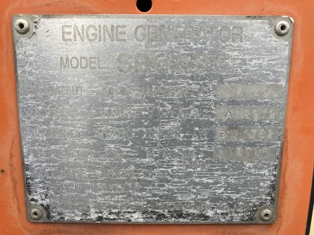 Generator — Auction (lot 8451-3043)