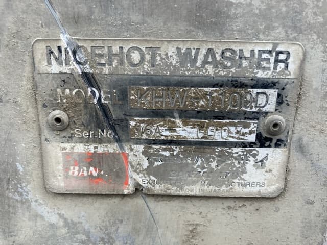 HIGH PRESSURE WASHING MACHINE — Auction (lot 8451-3045)