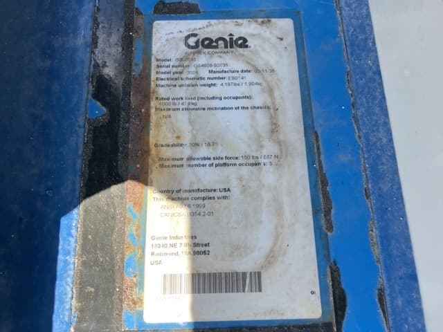 AERIAL WORK PLATFORM — Auction (lot 8456-10014)