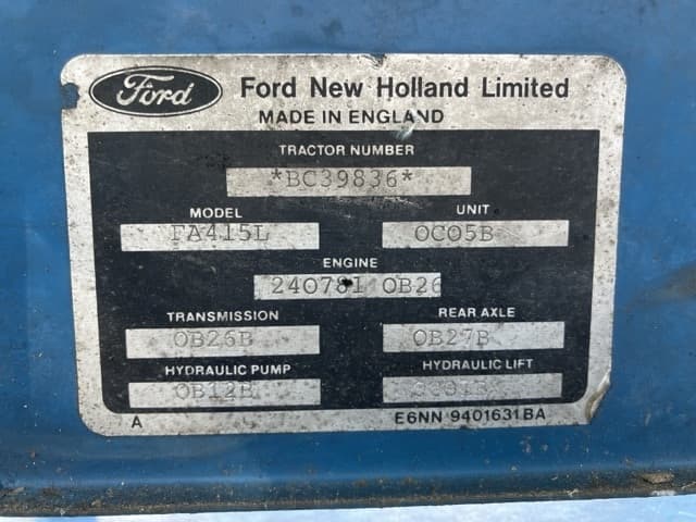 Tractor — Auction (lot 8456-1010)