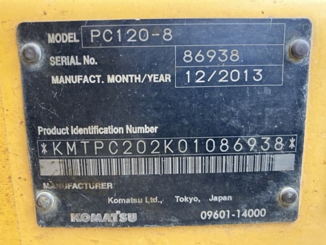 EXCAVATOR — Auction (lot 8456-215)