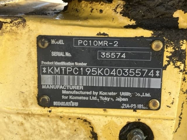 MINI EXCAVATOR — Auction (lot 8456-239)