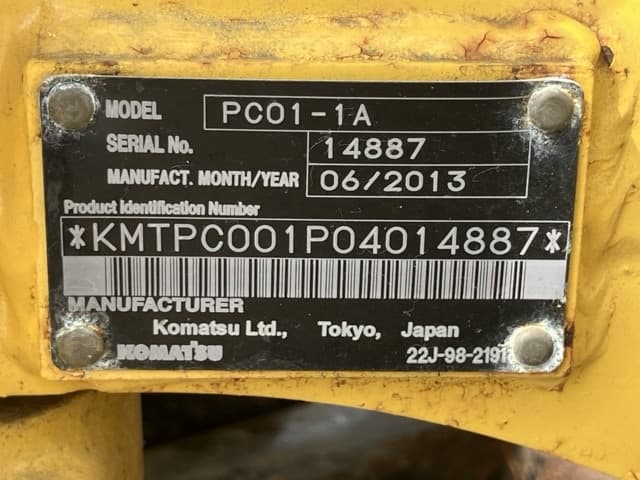 MINI EXCAVATOR — Auction (lot 8456-277)