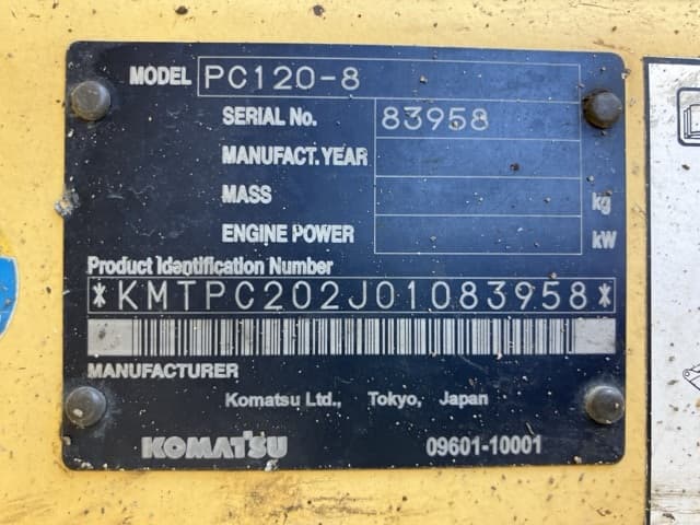 EXCAVATOR — Auction (lot 8456-28)
