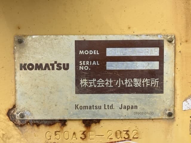 Grader — Auction (lot 8456-346)