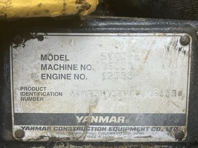 MINI EXCAVATOR — Auction (lot 8456-50021)