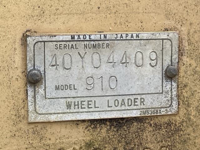 WHEEL LOADER — Auction (lot 8456-54)