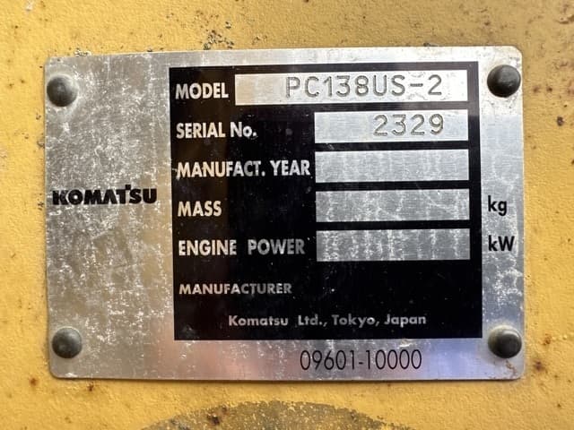 EXCAVATOR — Auction (lot 8456-8003)