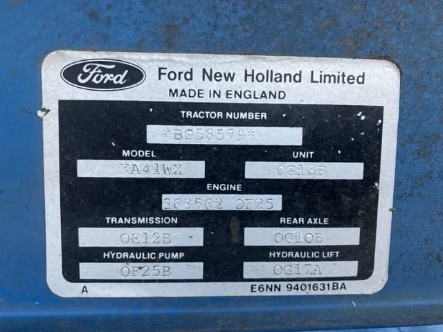 Tractor — Auction (lot 8457-1181)