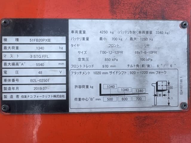 Battery Forklift — Auction (lot 8457-12802)