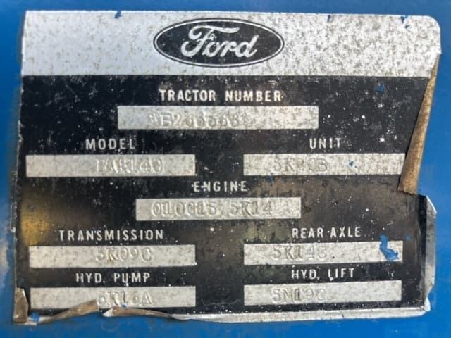 Tractor — Auction (lot 8457-1364)