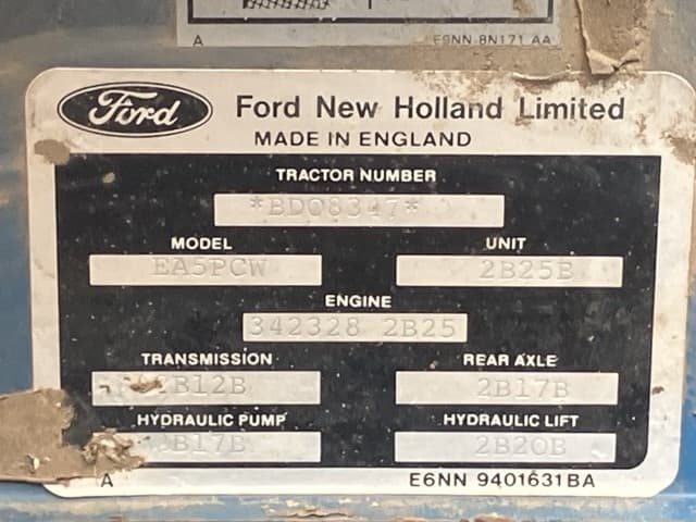Tractor — Auction (lot 8457-1816)