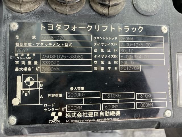 Forklift — Auction (lot 8457-2041)