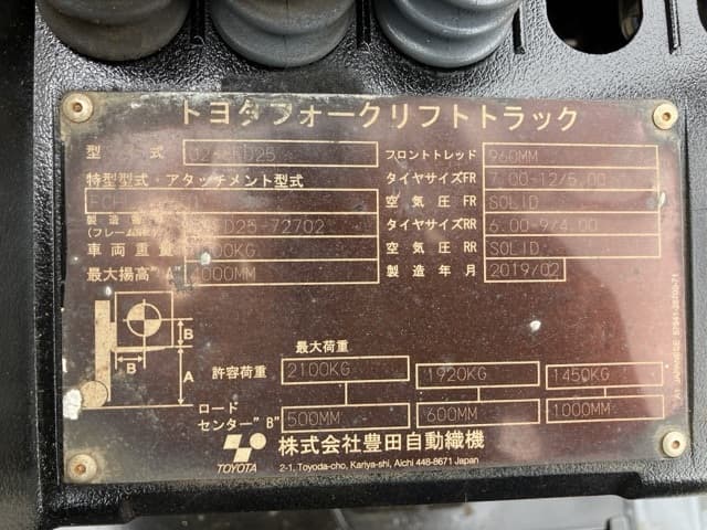 Forklift — Auction (lot 8457-2175)