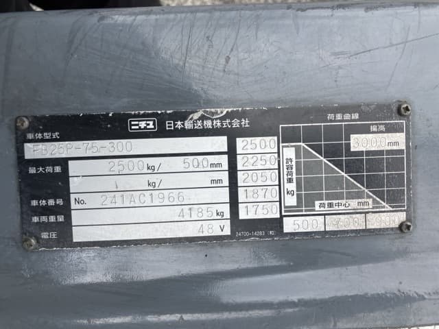 Battery Forklift — Auction (lot 8457-2182)