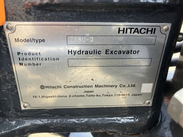 MINI EXCAVATOR — Auction (lot 8457-329)