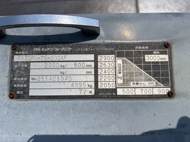 Battery Forklift — Auction (lot 8457-42011)