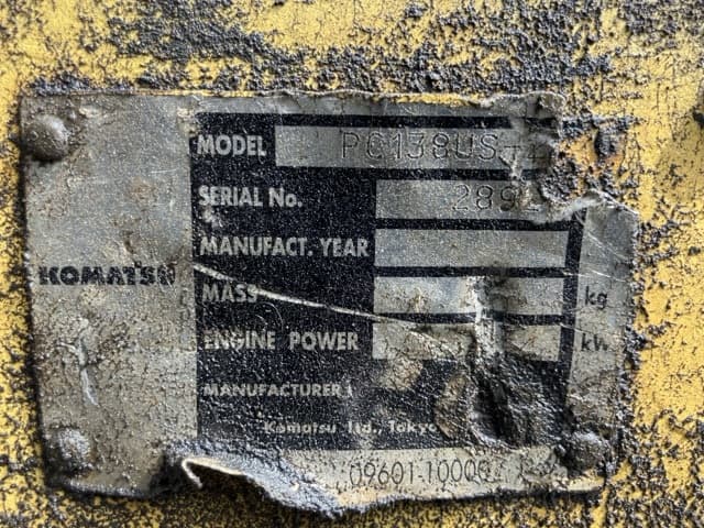 EXCAVATOR — Auction (lot 8457-50006)