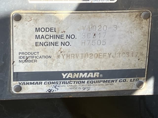 MINI EXCAVATOR — Auction (lot 8457-50017)