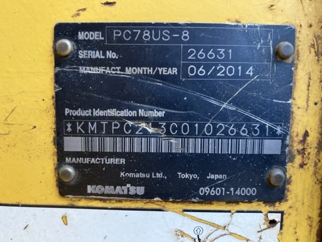 EXCAVATOR — Auction (lot 8457-50029)