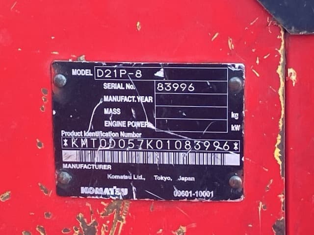 Bulldozer — Auction (lot 8458-1)