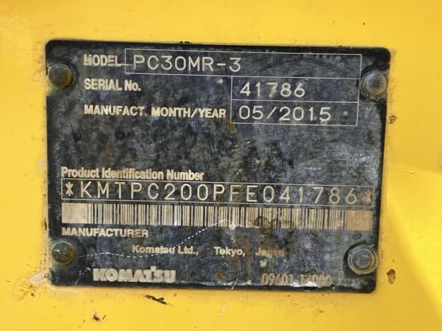 MINI EXCAVATOR — Auction (lot 8458-29)
