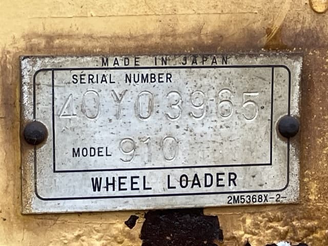 WHEEL LOADER — Auction (lot 8458-347)