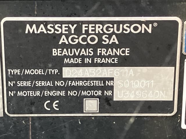 Tractor — Auction (lot 8458-3826)