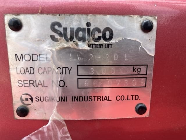 Battery Forklift — Auction (lot 8458-4008)
