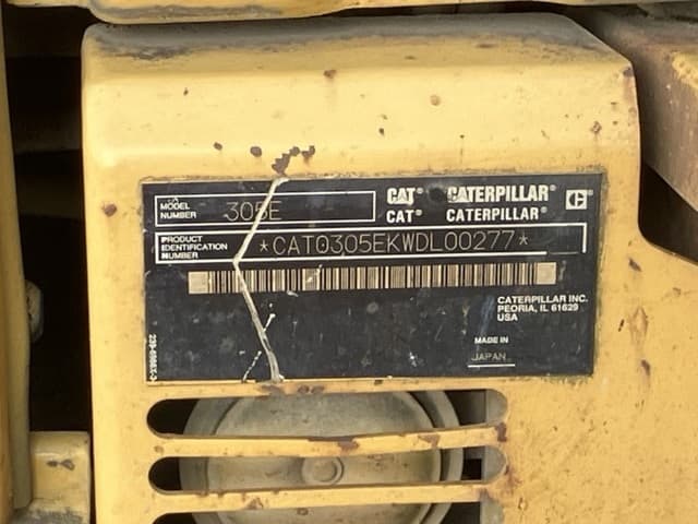 MINI EXCAVATOR — Auction (lot 8458-55)