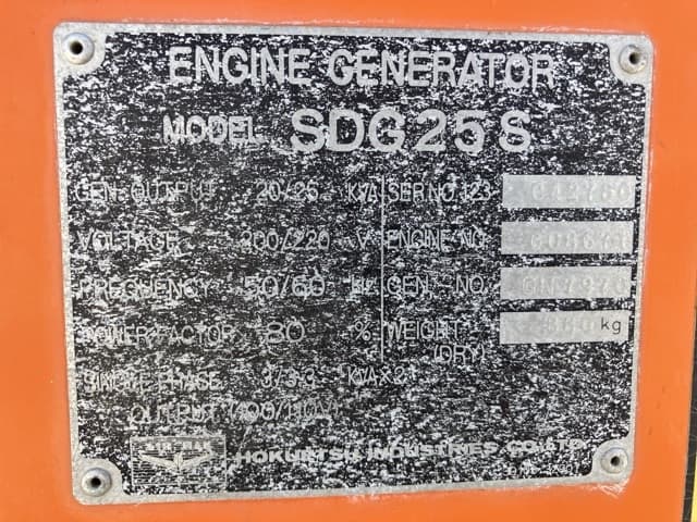 GENERATOR — Auction (lot 8458-57001)