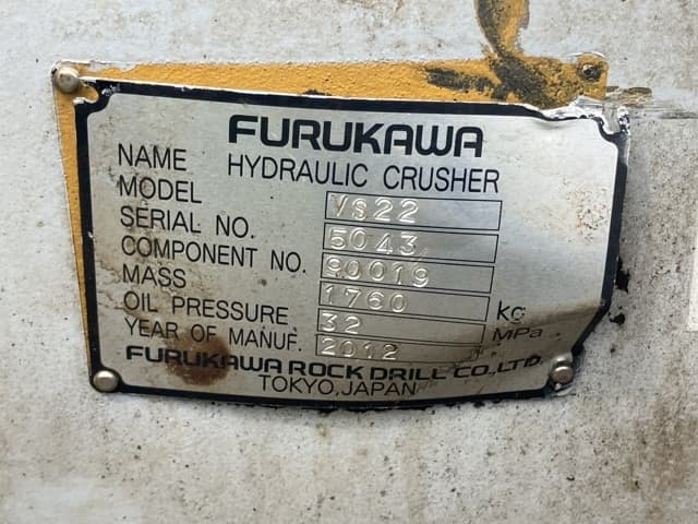 CONCRETE PULVERIZER — Auction (lot 8458-6048)