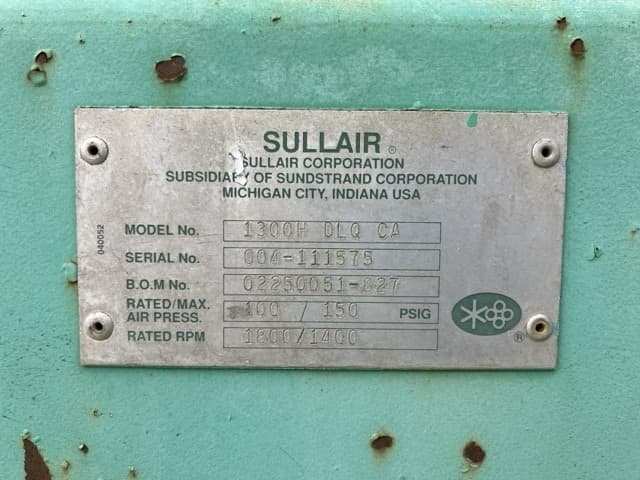 Compressor — Auction (lot 8458-7116)