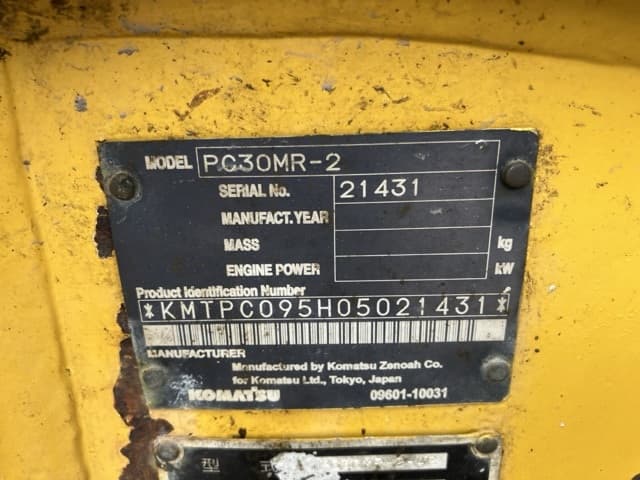 MINI EXCAVATOR — Auction (lot 8459-21)
