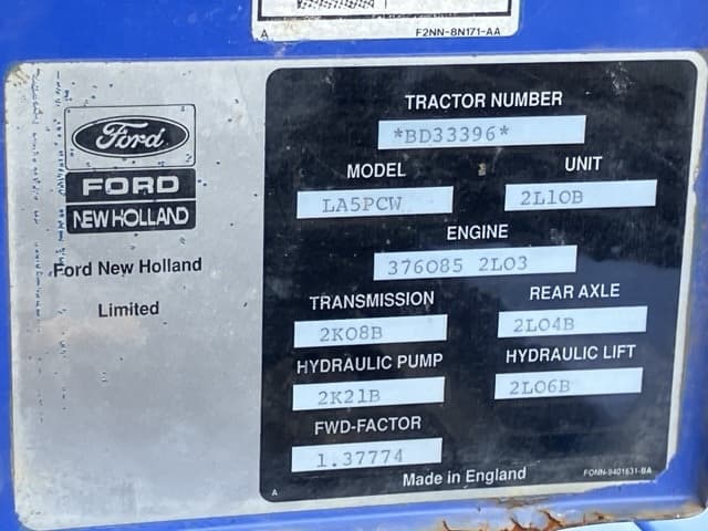 Tractor — Auction (lot 8459-2120)
