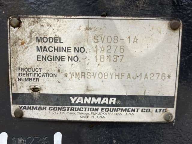 MINI EXCAVATOR — Auction (lot 8459-238)