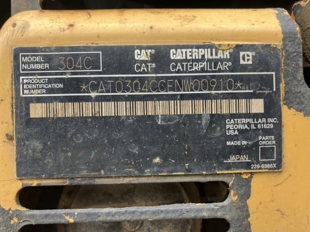 MINI EXCAVATOR — Auction (lot 8459-44)