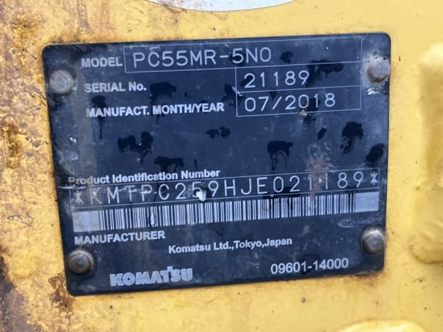 MINI EXCAVATOR — Auction (lot 8459-440)