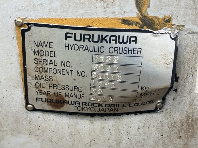 CONCRETE PULVERIZER — Auction (lot 8459-6099)